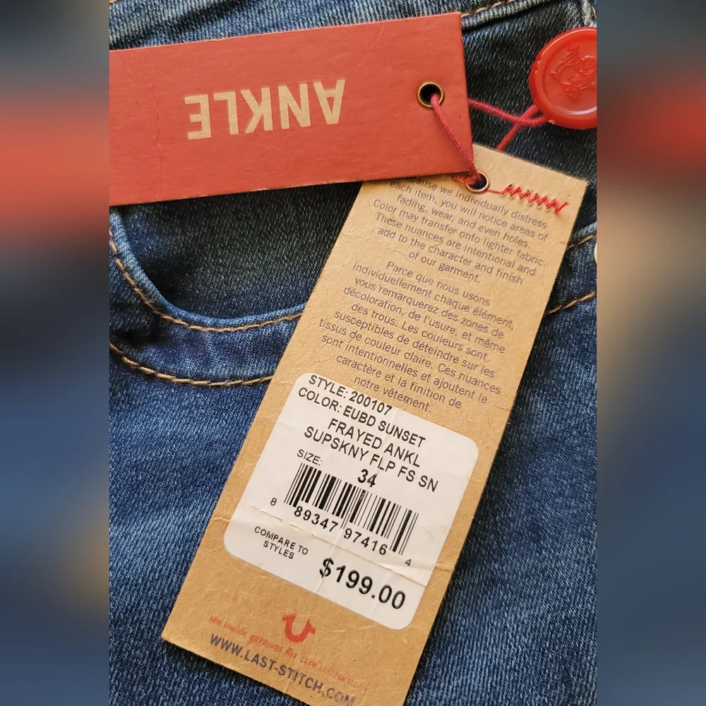 True Religion Frayes Ankle Superskinny jeans - Picture 10 of 10